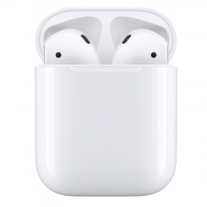 Apple AirPods with Wired Case (2nd Generation - MV7N2ZA/A)