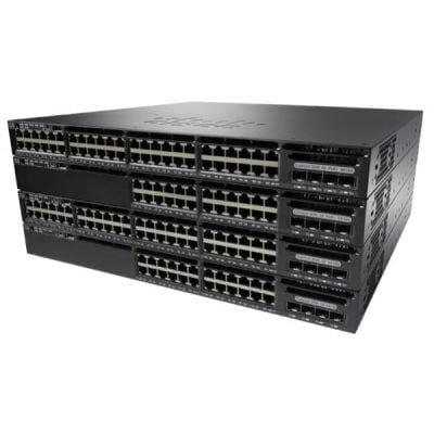 Cisco Catalyst 2960-X 48-Port Gigabit Ethernet Switch with 370W PoE, 4 x 1GbE SFP Ports & LAN Base IOS Feature Set