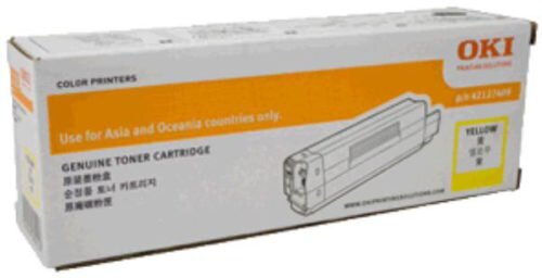 OKI Toner Cartridge Yellow 6,000 Pages for C532, MC563 & MC573 Printers