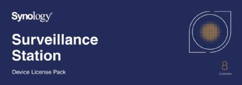 Synology Surveillance Device License Pack For Synology NAS - 8 Additional Licenses