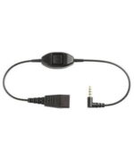 Jabra Jabra Cord - QD to 3.5mm w/PTT, 0.5m Straight
