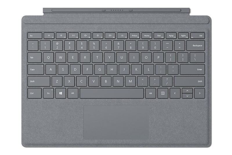 MICROSOFT SURFACE PRO SIGNATURE KEYBOARD TYPE COVER - LIGHT CHARCOAL