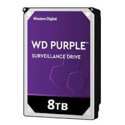 WD 3.5" 8TB Surveillance SATA HDD 3 Year Warranty
