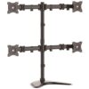 Quad Monitor Stand - Heavy Duty Steel