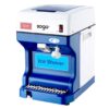 SOGA Ice Shaver Commercial Electric Stainless Steel Ice Crusher Slicer Machine 120KG/h 68