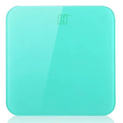 SOGA 180kg Digital Fitness Weight Bathroom Gym Body Glass LCD Electronic Scales Blue
