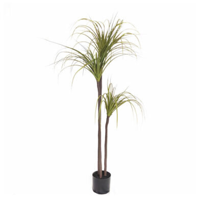 SOGA 145cm Green Artificial Indoor Dragon Blood Tree Fake Plant Decorative