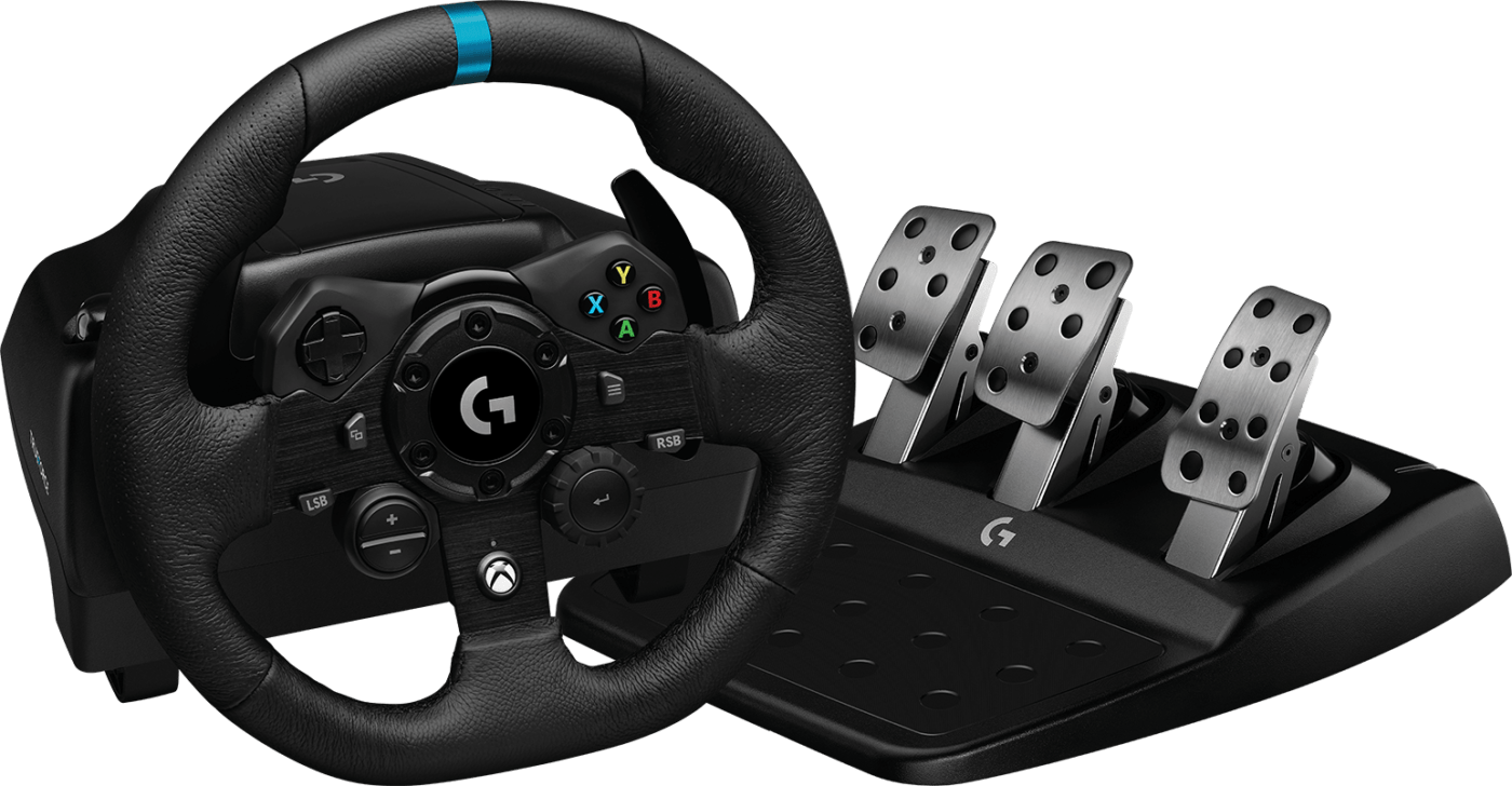 Logitech G923 Racing Wheel and Pedals for Xbox One and PC Australian