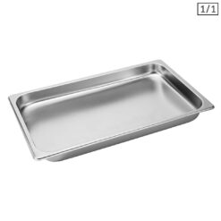 SOGA Gastronorm GN Pan Full Size 1/1 GN Pan 4cm Deep Stainless Steel Tray