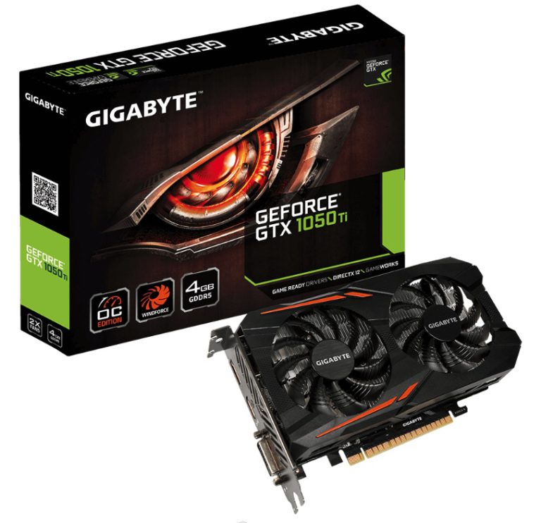 Gigabyte geforce gtx 1050 ti oc 4g совместимость