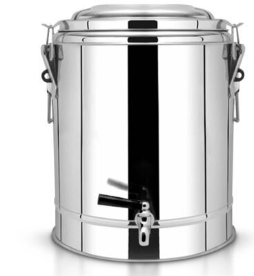 SOGA 35L Stainless Steel Insulated Stock Pot Dispenser Hot & Cold Beverage Container With Tap