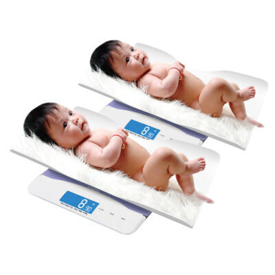 SOGA 2X 100kg Digital Baby Scales Electronic LCD Display Paediatric Infant Weight Monitor