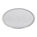 SOGA 8-inch Round Seamless Aluminium Nonstick Commercial Grade Pizza Screen Baking Pan