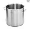 SOGA Stock Pot 21L Top Grade Thick Stainless Steel Stockpot 18/10 Without Lid