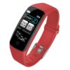 SOGA Sport Monitor Wrist Touch Fitness Tracker Smart Watch Red
