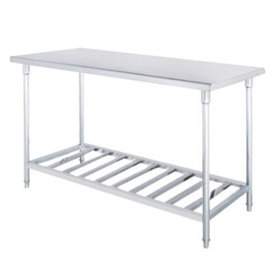 SOGA 80*70*85cm Commercial Catering Kitchen Stainless Steel Prep Work Bench