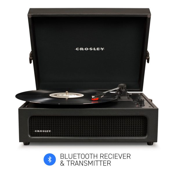 Crosley Voyager Black - Bluetooth Portable Turntable