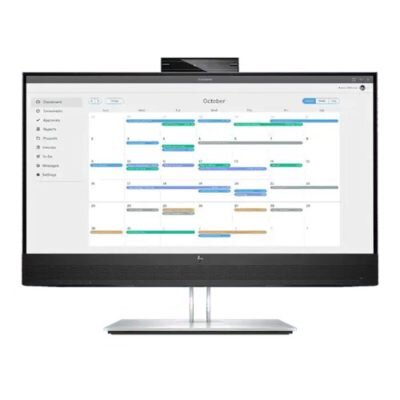 HP E-Series (E24MV) G4 23.8 Monitor with Webcam, Mic and Speaker