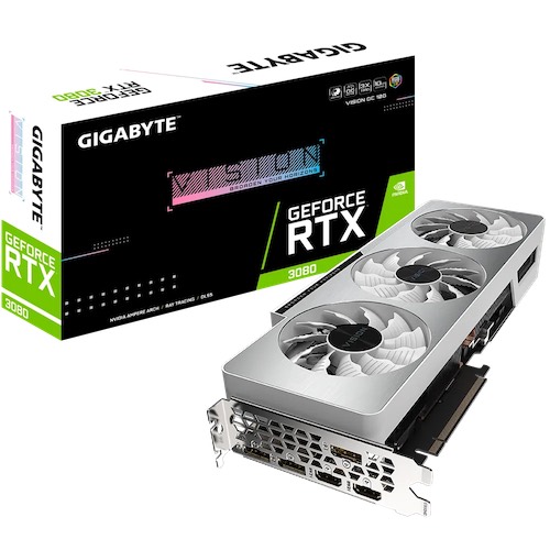 Gigabyte GeForce RTX™ 3080 VISION OC 10G (rev. 2.0) Graphic Card