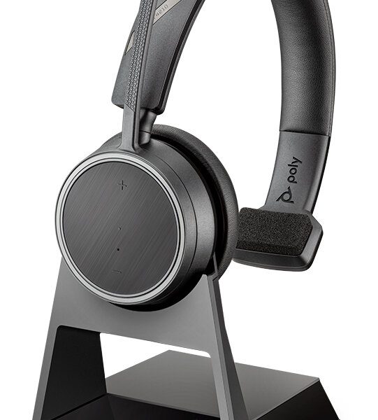 Voyager 4210 Office Bluetooth Headset with 1-Way Base, USB-A