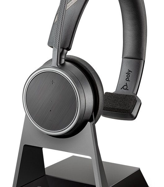 Voyager 4210 Office Bluetooth Headset with 2-Way Base, USB-A