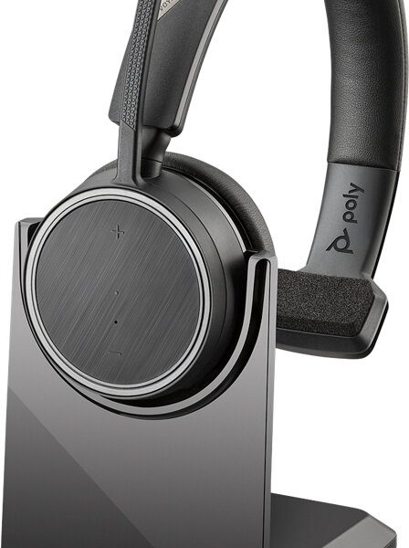 Voyager 4210 UC Bluetooth Headset with Stand, BT600, USB-C