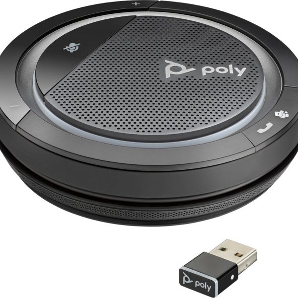 Poly Calisto 5300 TEAMS Bluetooth Speakerphone, BT600, USB-C