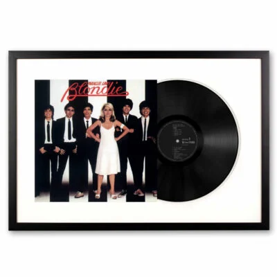 Framed Blondie Parallel Lines Vinyl Album Art