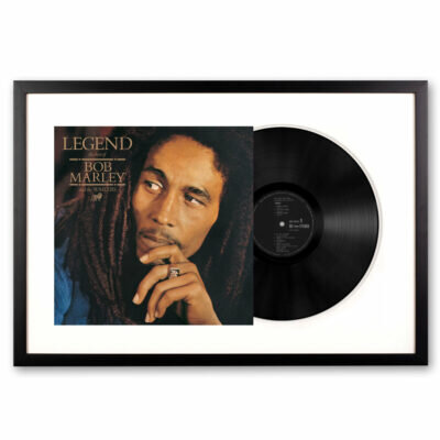 Framed Bob Marley Legend Vinyl Album Art