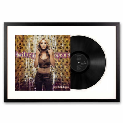 Framed Britney Spears Oops!...I Did It Again Vinyl Album Art