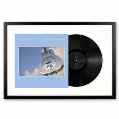 Framed Dire Straits Brothers In Arms Double Vinyl Album Art