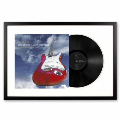 Framed Dire Straits, Mark K The Best Of Dire Straits Double Vinyl Album Art