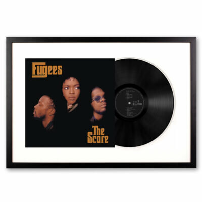 Framed Fugees The Score Vinyl Album Art