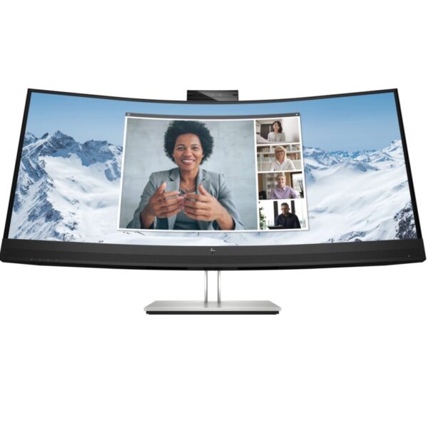 HP E34m G4 WQHD Curved USB-C Conferencing Monitor 4