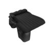 SOGA Black Stripe Inflatable Car Mattress Portable Camping Rest Air Bed Travel Compact Sleeping Kit Essentials