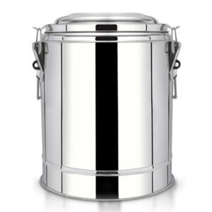 SOGA 22L Stainless Steel Insulated Stock Pot Dispenser Hot & Cold Beverage Container