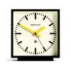 Newgate Amp Mantel Clock Black With Yellow Hands