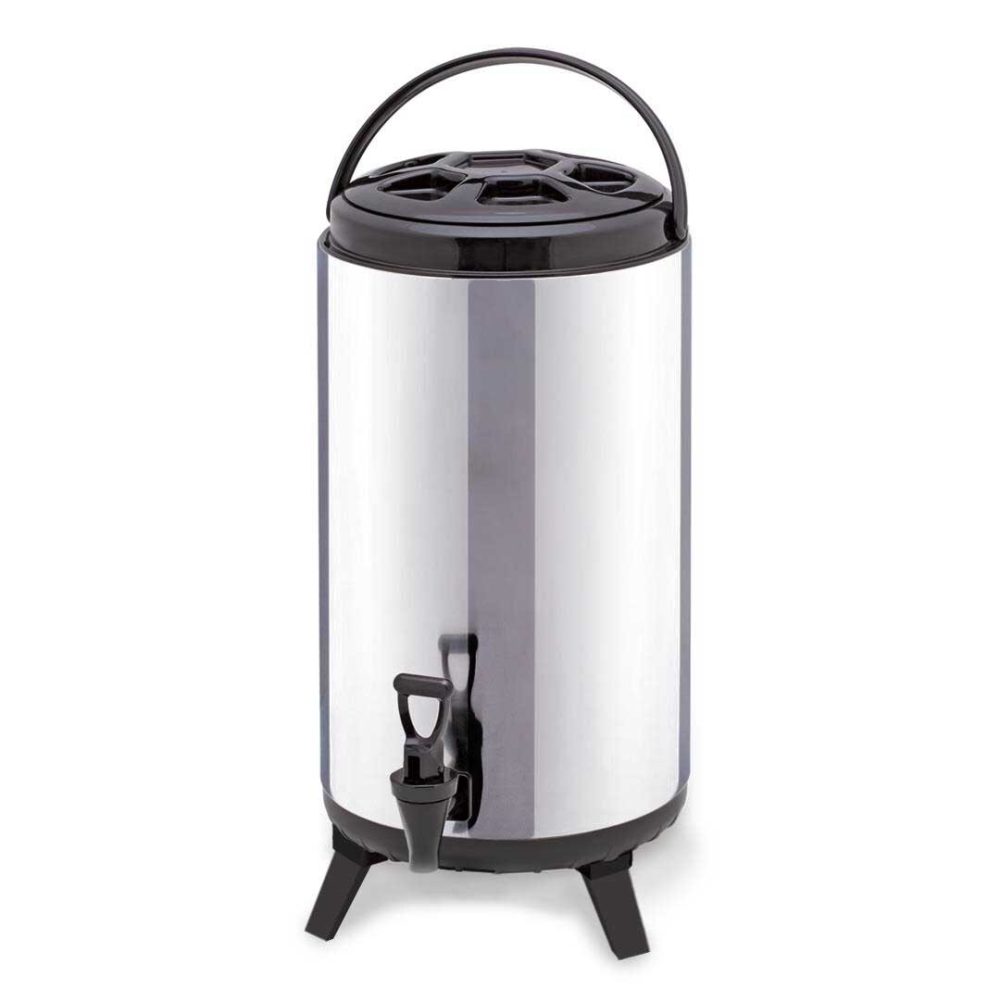 SOGA 16L Portable Insulated Cold/Heat Coffee Tea Beer Barrel Brew Pot With Dispenser SOGA 16L Portable Insulated Cold/Heat Coffee Tea Beer Barrel Brew Pot With Dispenser