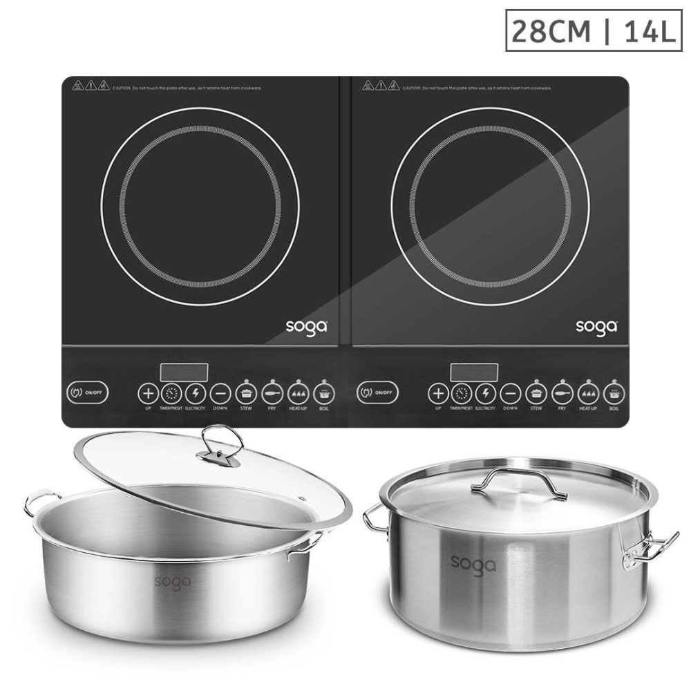 SOGA Dual Burners Cooktop Stove