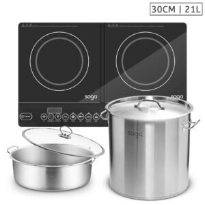 SOGA Dual Burners Cooktop Stove