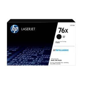 HP 76X High Yield Black Original LaserJet Toner Cartridge (~10,000 pages)