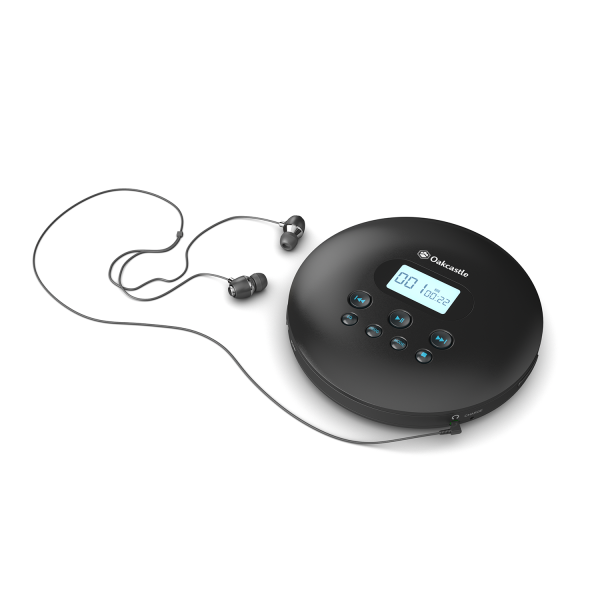 Majority Oakcastle CD100 Portable CD Player - Black