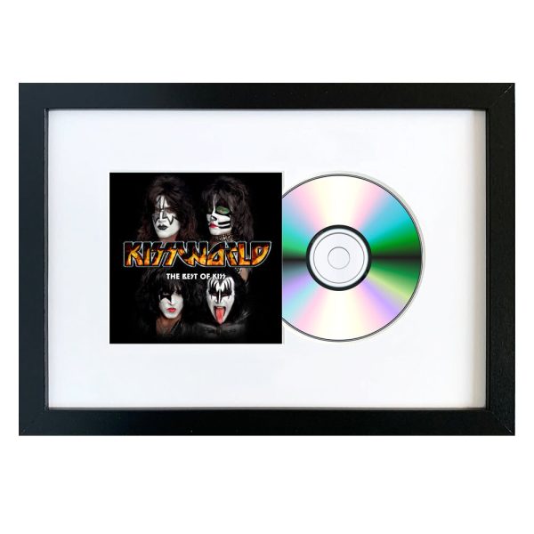 Kiss - Kissworld - The Best Of Kiss - CD Framed Album Art