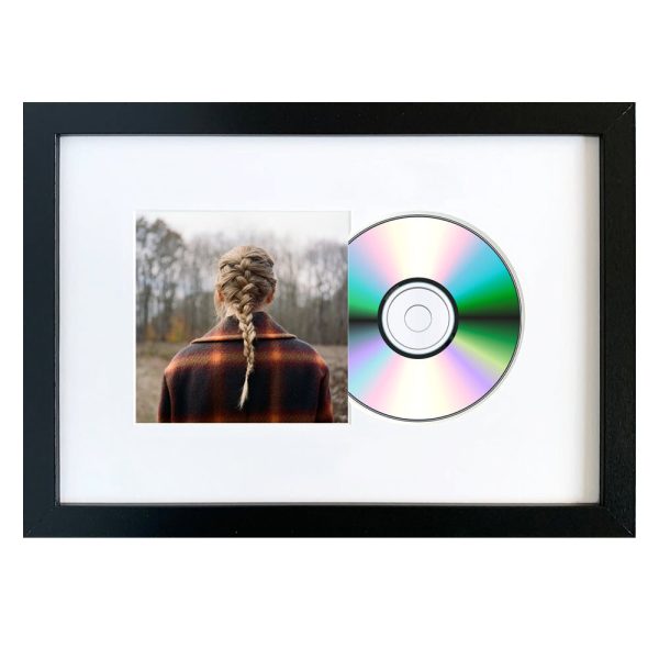 Taylor Swift - Evermore - CD Framed Album Art