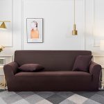 4-SOGA 2-Seater Coffee Sofa Cover Couch Protector High Stretch Lounge Slipcover Home Decor