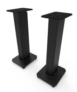 Kanto SX26 26" Tall Fillable Speaker Stands with Isolation Feet - Pair, Black