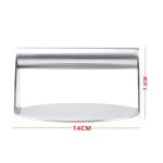 6-SOGA 2X Stainless Steel Burger Press Heavy-Duty Round Bacon Grill Smasher Flat Bottom Patty Maker