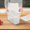 6-SOGA 200mm Clear Gastronorm GN Pan 1/3 Food Tray Storage with Lid