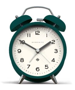 Newgate Charlie Bell Echo Alarm Clock Green