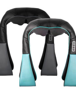 SOGA 2X Electric Kneading Back Neck Shoulder Massage Arm Body Massager Black/Blue